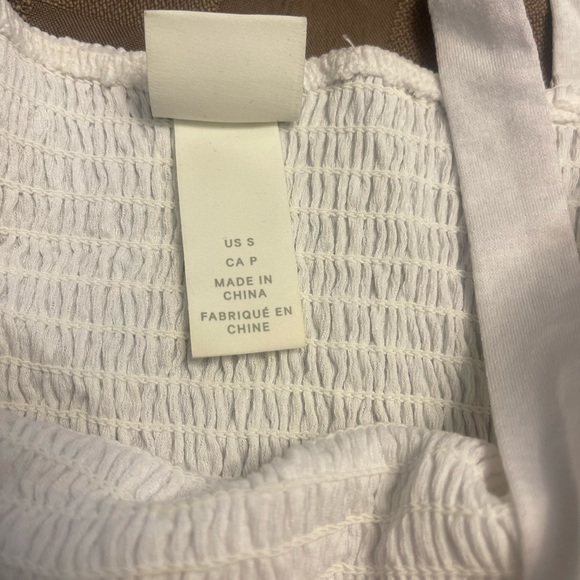 H&M white tank top size small - Picture 2 of 2